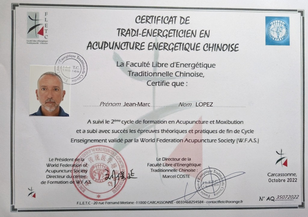 photo diplome Jean-Marc LOPEZ