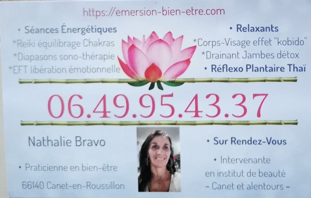 photo activite Nathalie BRAVO