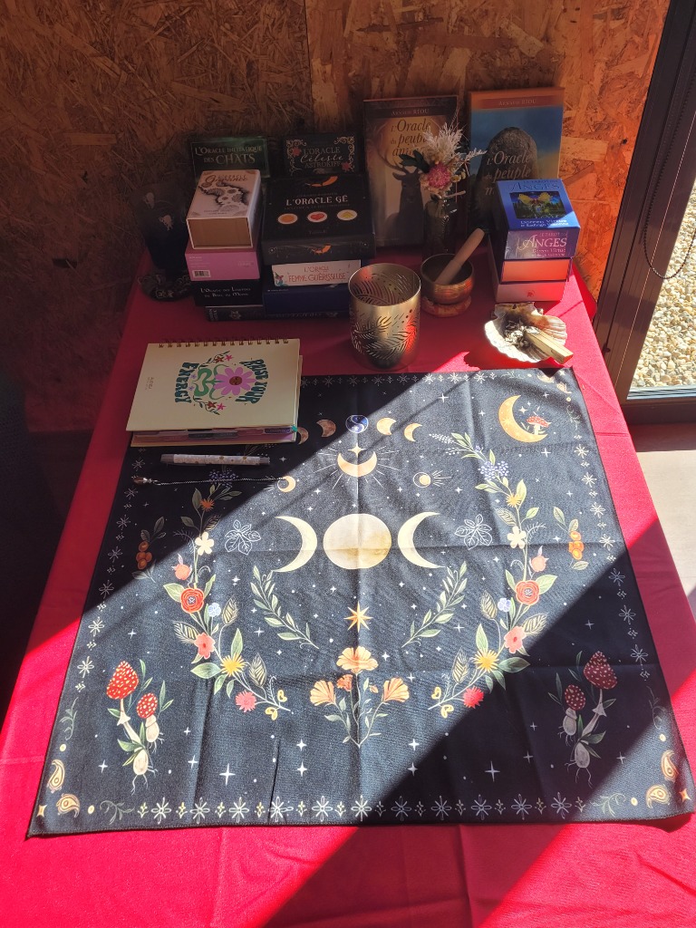 photo seance Déborah Energéticienne Magnétiseuse Guérisseuse