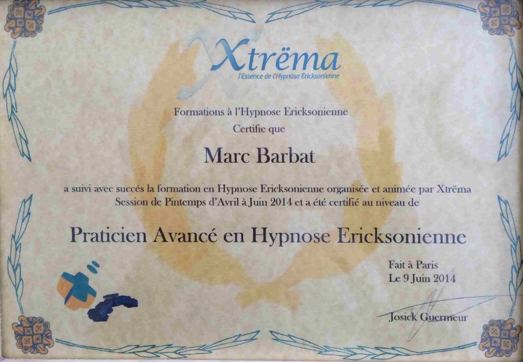 photo portrait Marc Barbat Hypnothérapeute