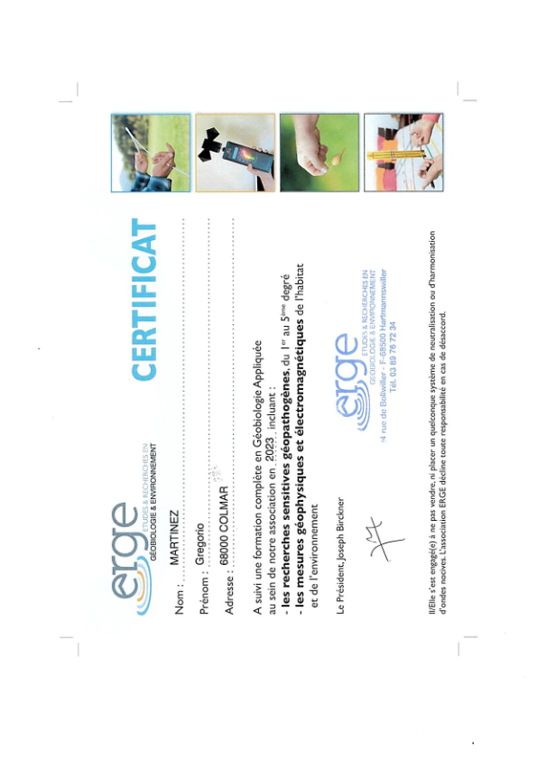 photo diplome Martinez Gregorio