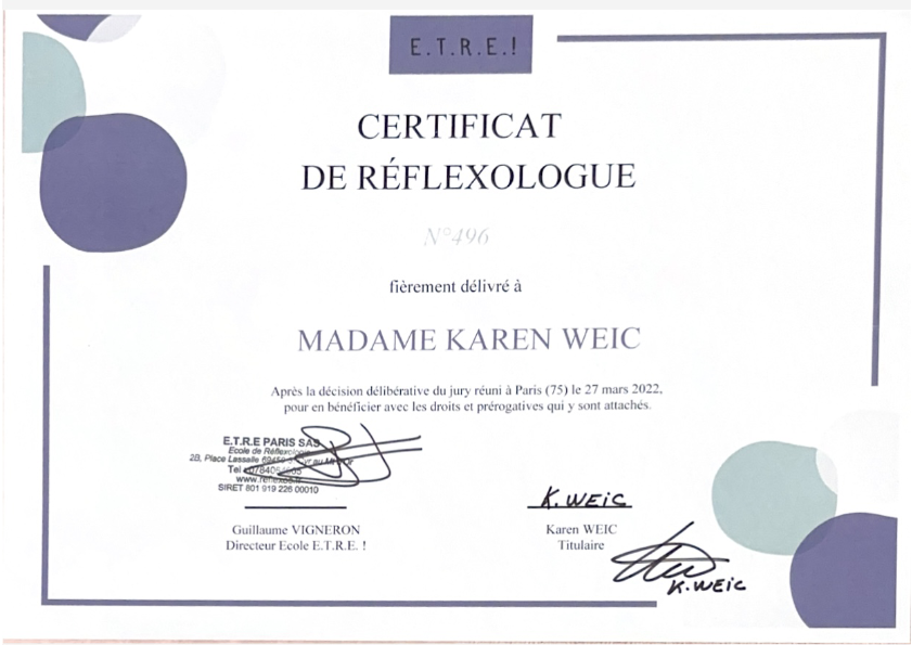 photo diplome Karen Weic