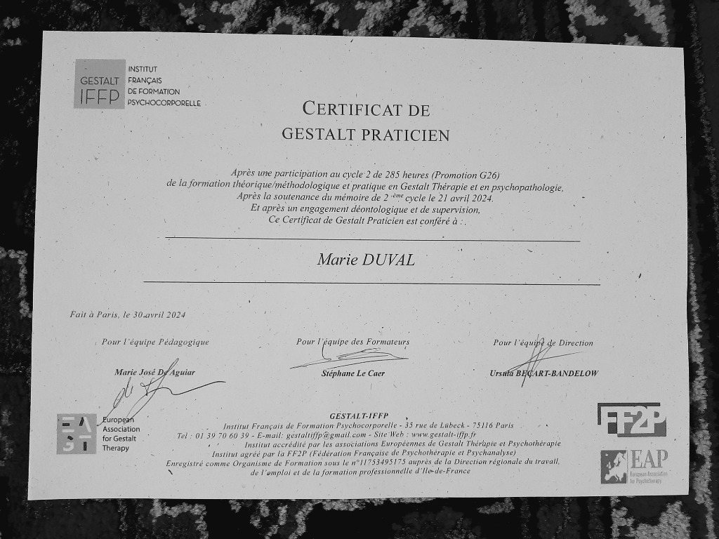 photo diplome Duval Marie