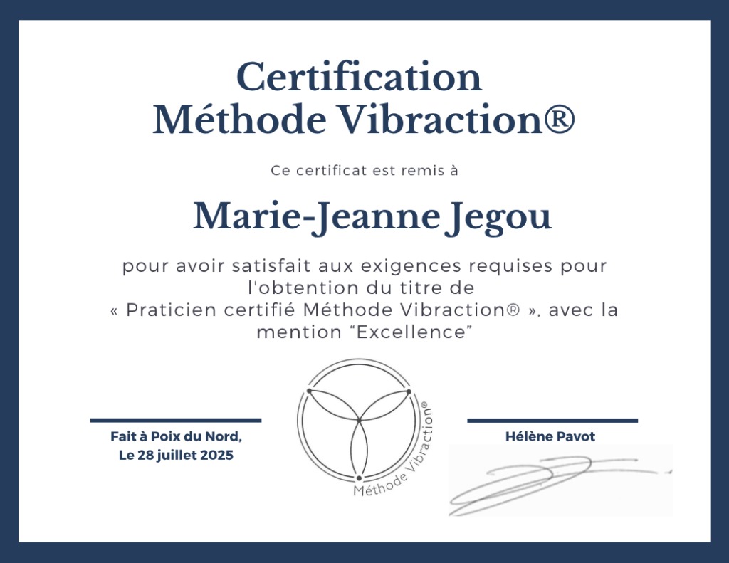 photo diplome Marie jeanne Jegou