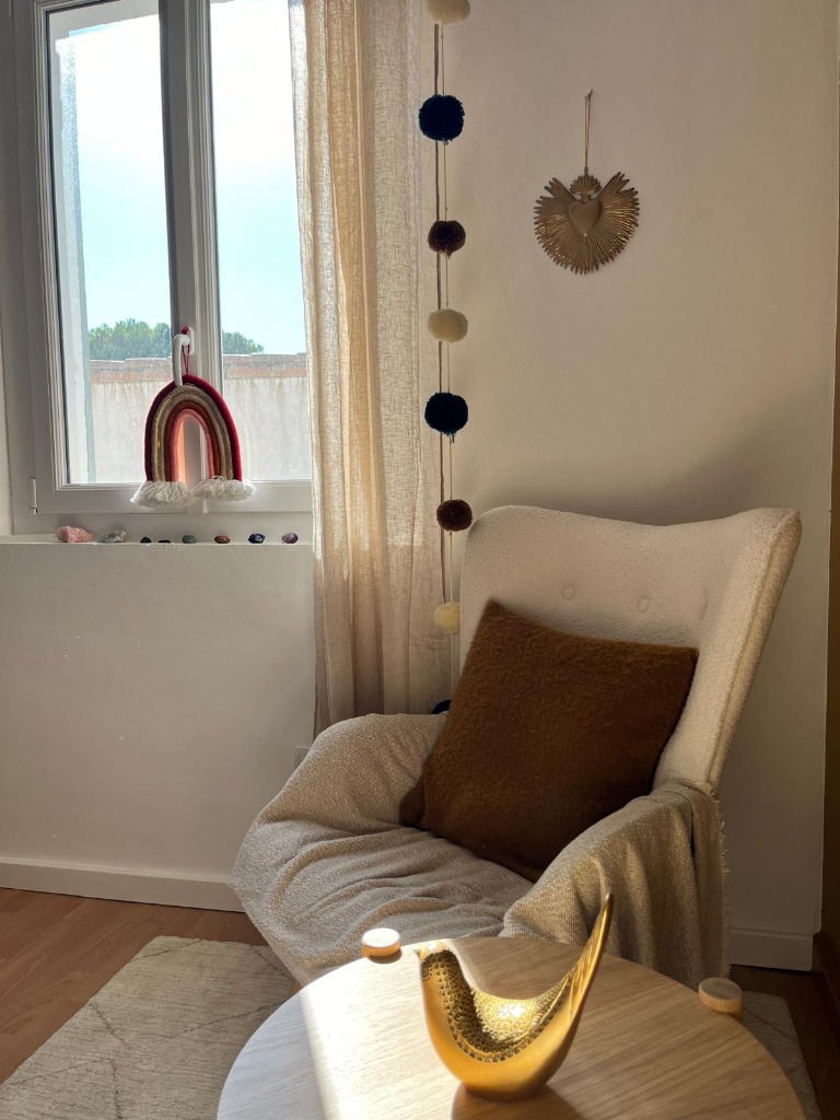 photo cabinet Céline Moullet Sophrologue