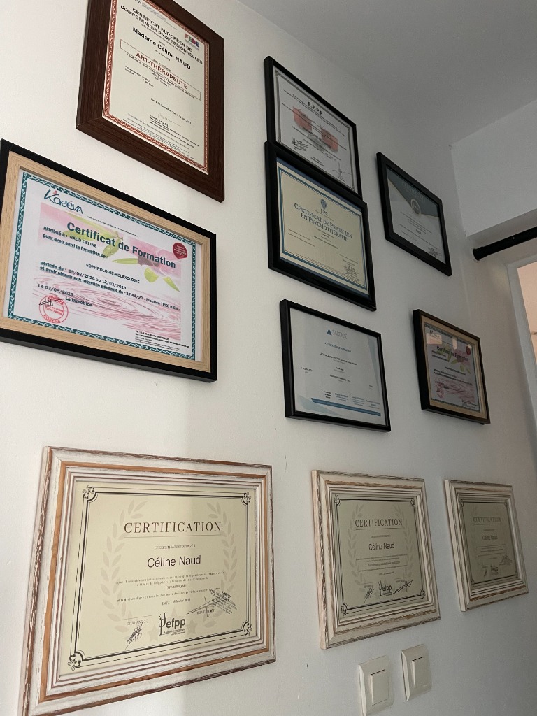 photo diplome Céline Naud