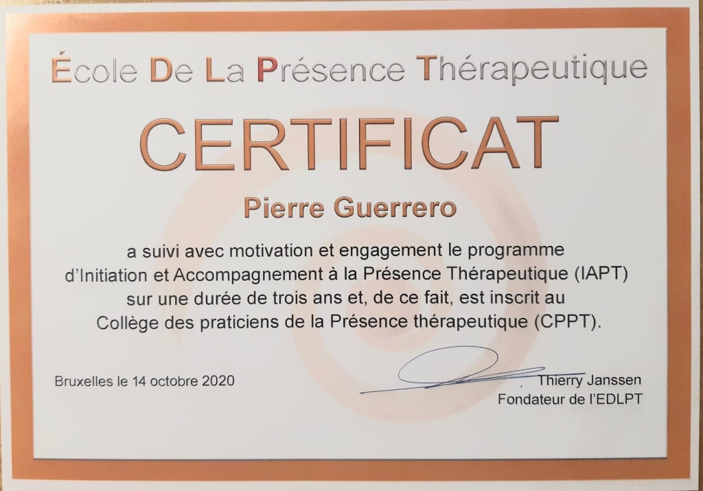 photo activite Pierre Guerrero