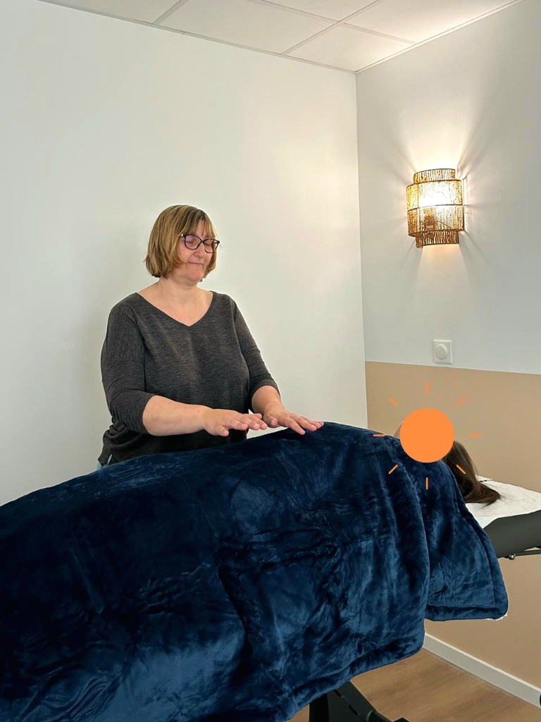 photo seance Beatrice Soins Energetiques