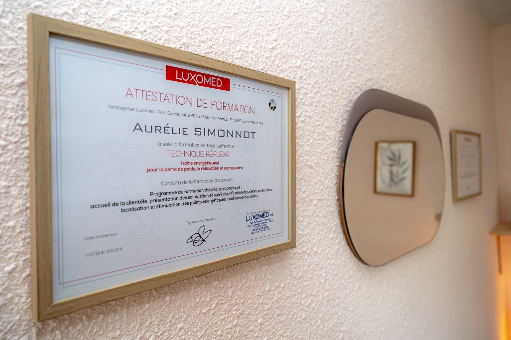 photo diplome Aurélie Simonnot