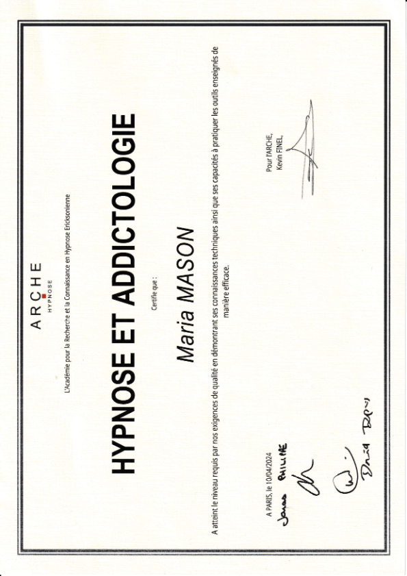 photo diplome Maria Mason