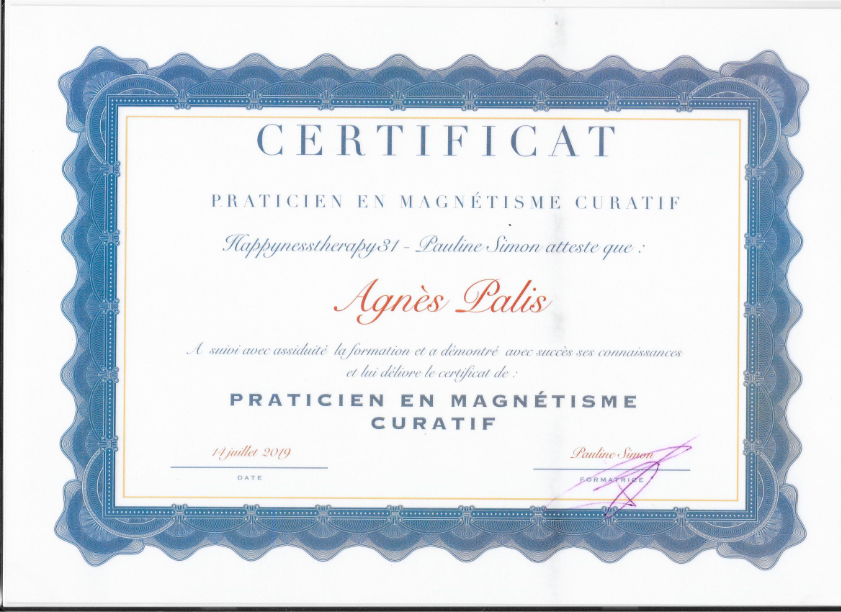 photo diplome Agnès Palis