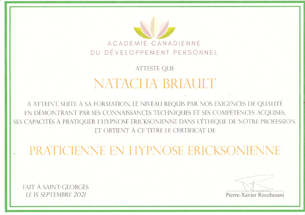 photo diplome Accéder au bien-être 