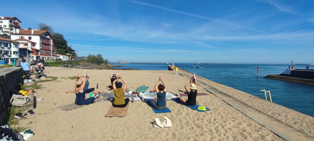 photo activite Yoga maryne 