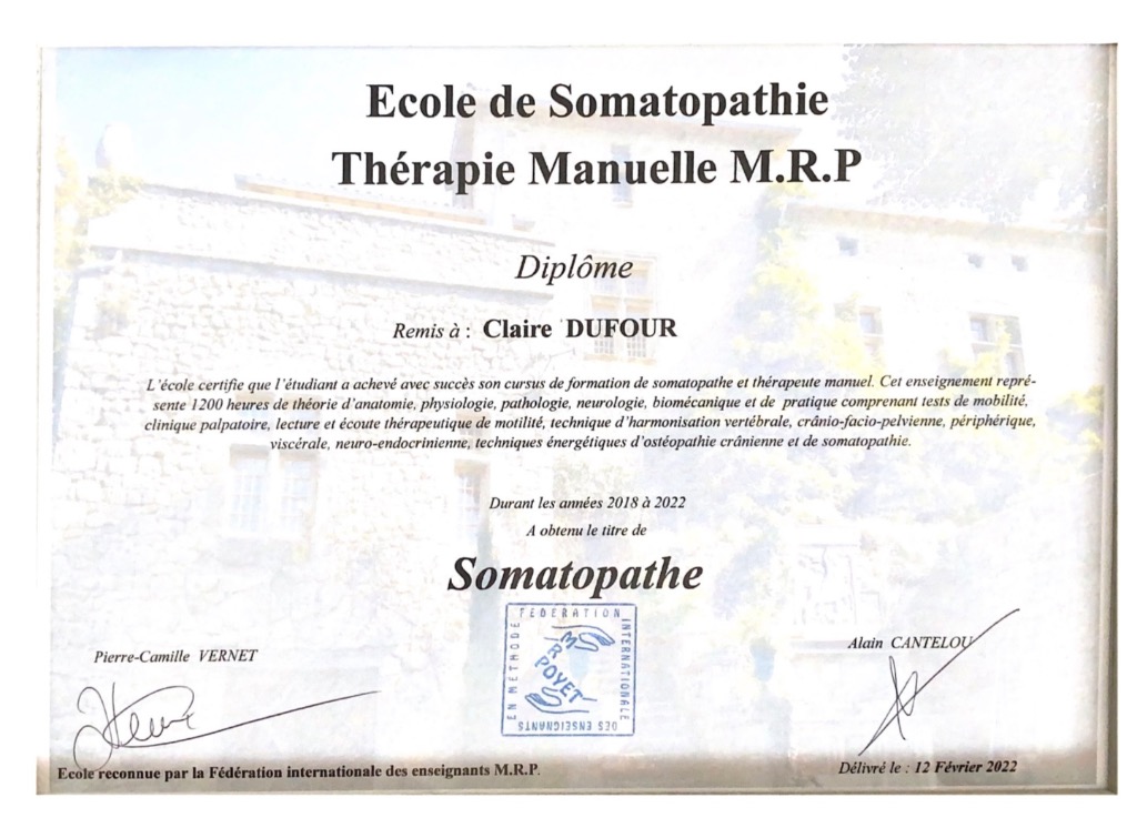 photo diplome Dufour