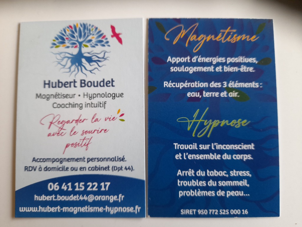 photo activite Hubert Boudet