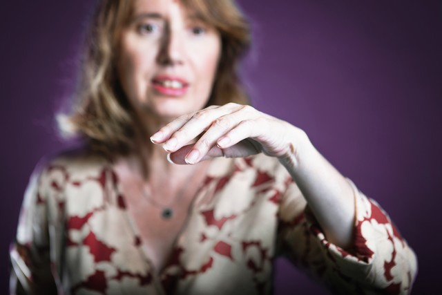 photo portrait Bernadette Vangrevelynghe