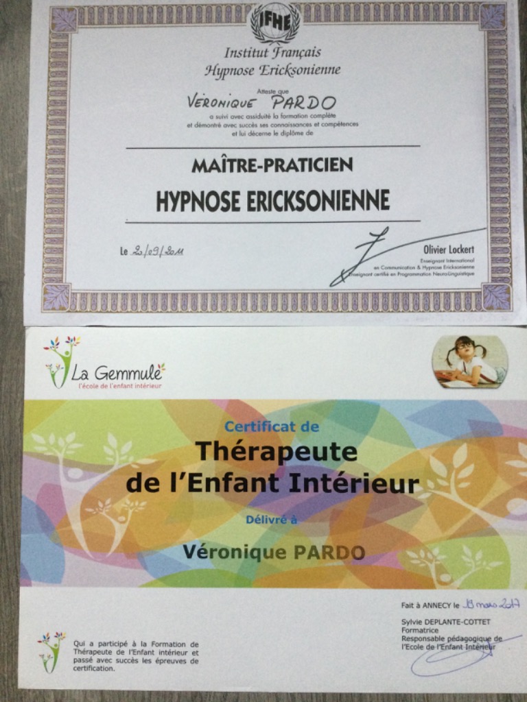 photo diplome Véronique Pardo