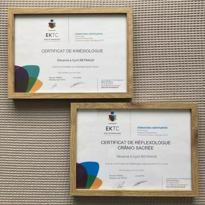 photo activite Cyril Reynaud Kinésiologue certifié - Pays de gex