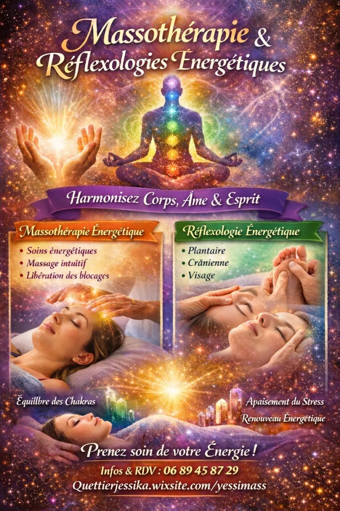 photo seance Massothérapeute/Réflexologie  énergétique