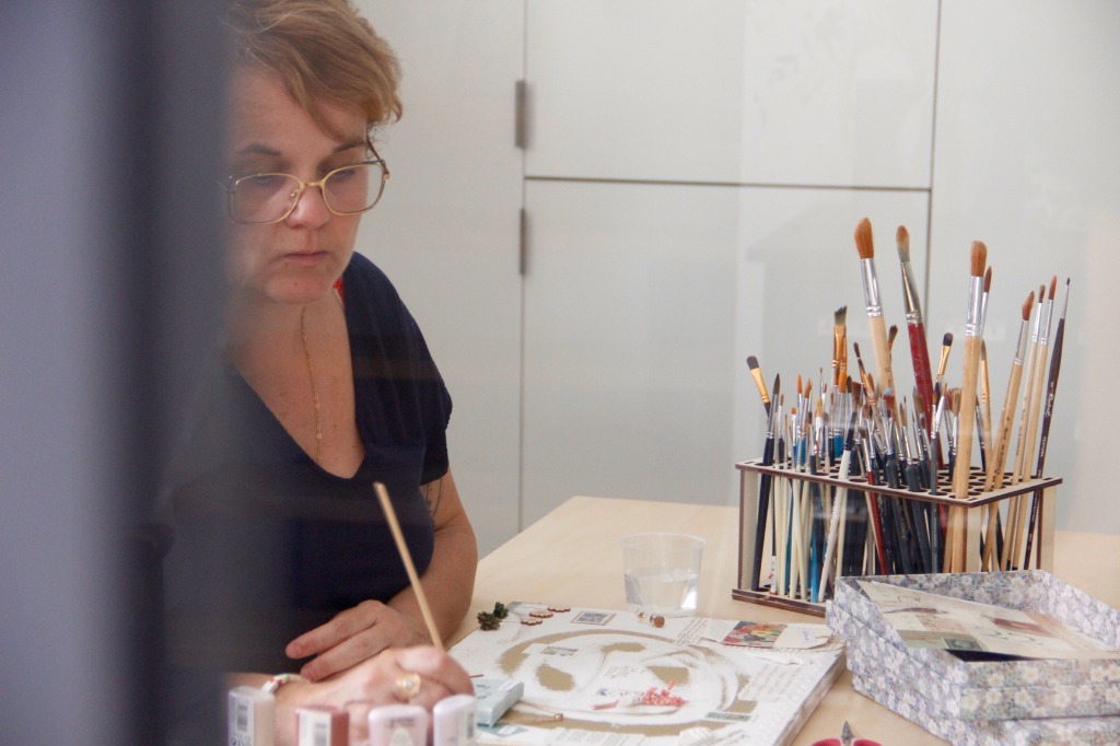 photo diplome Natacha L’art des petits pas