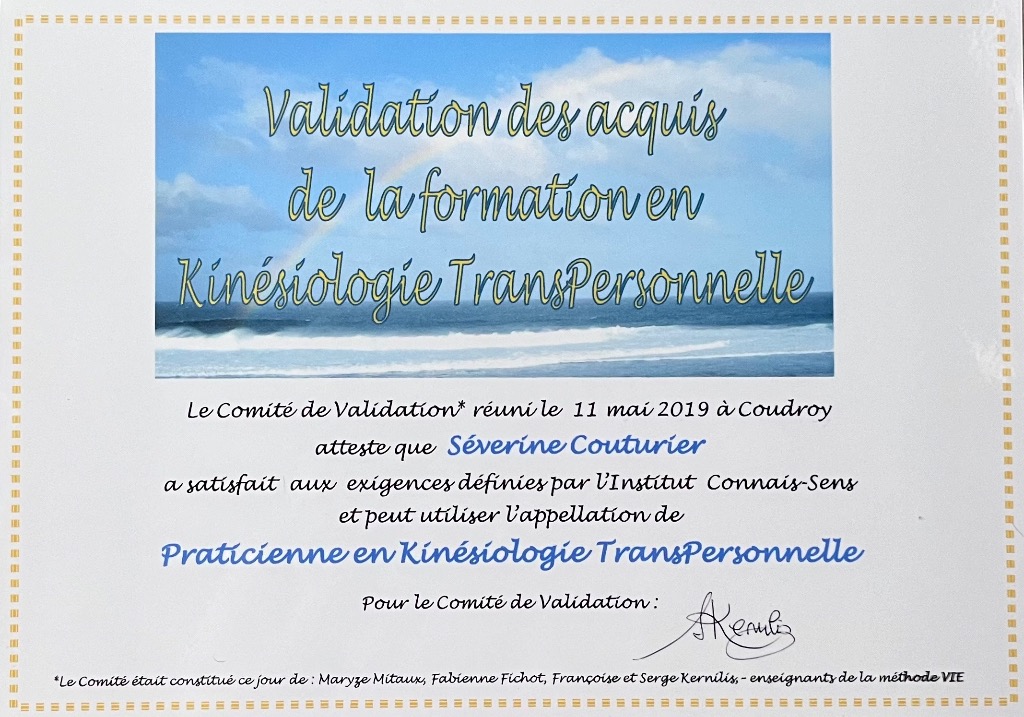 photo diplome Couturier Séverine