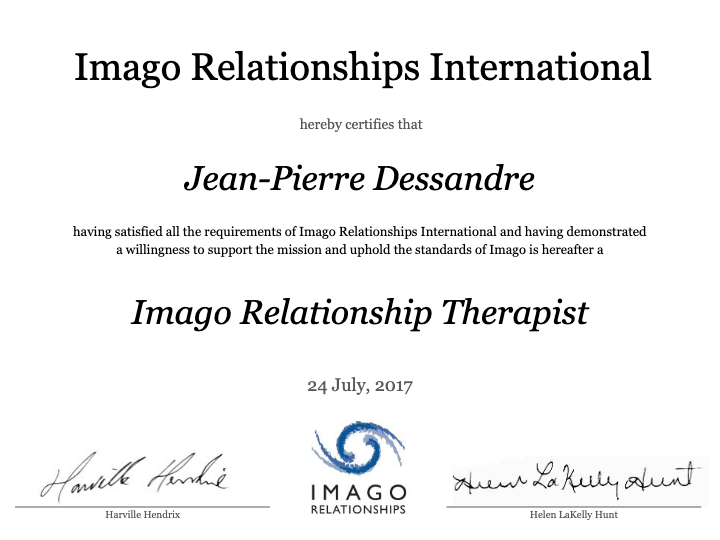 photo diplome Jean-Pierre Desandré