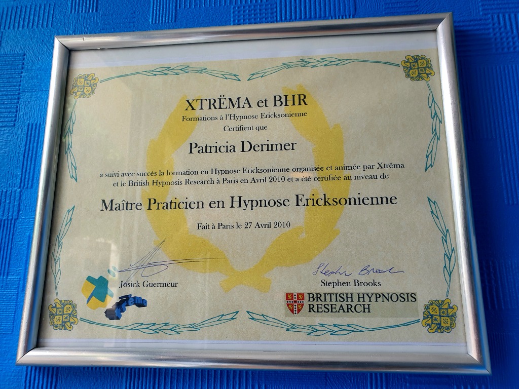 photo diplome DERIMER PATRICIA