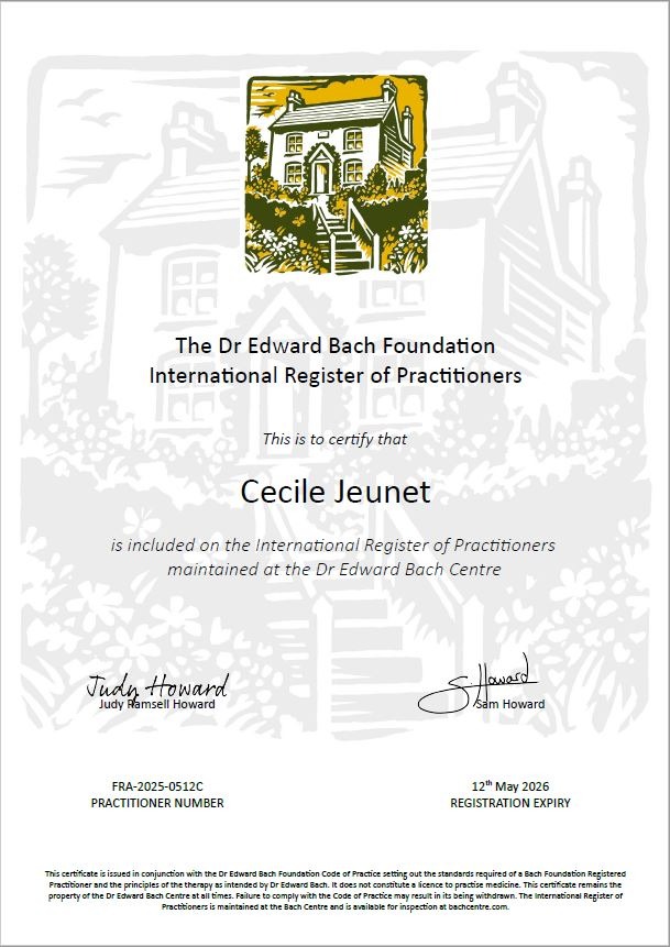 photo diplome Cécile Jeunet 