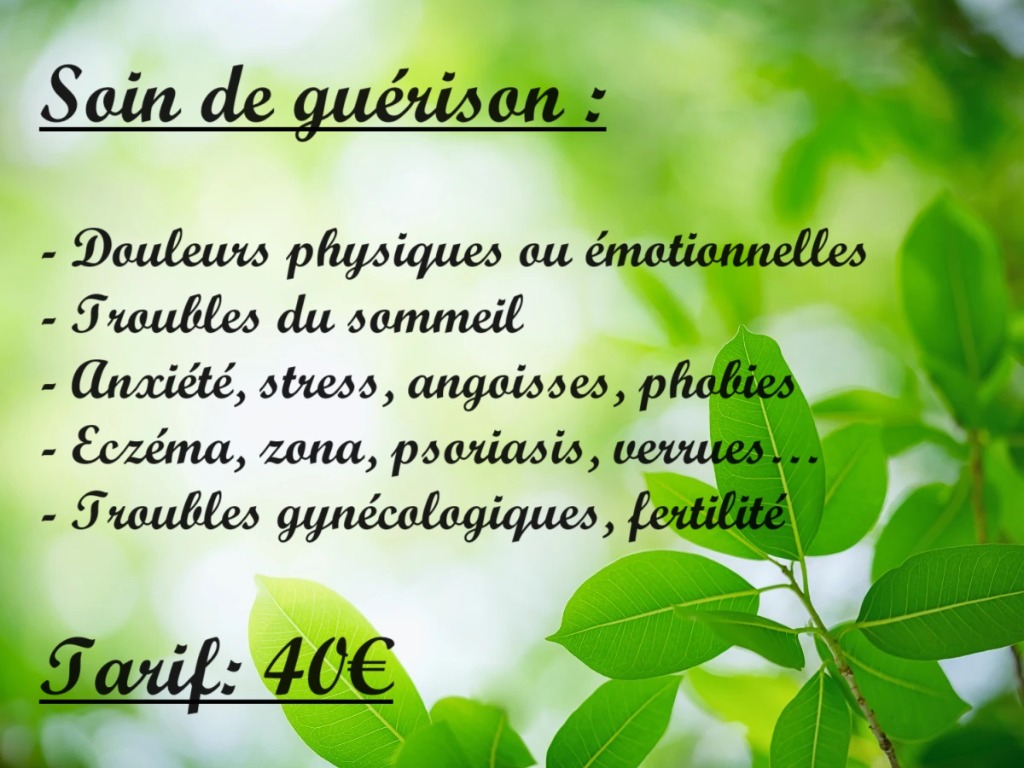 photo activite Sandrine guérisseur, coupeur de feu