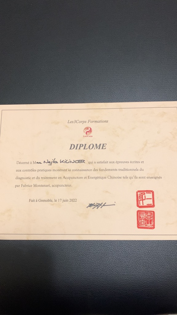 photo diplome Harmony of points