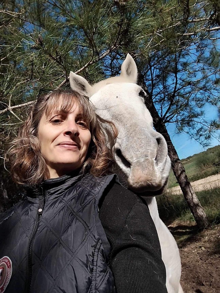 photo portrait Sabine Shiatsu Animalier