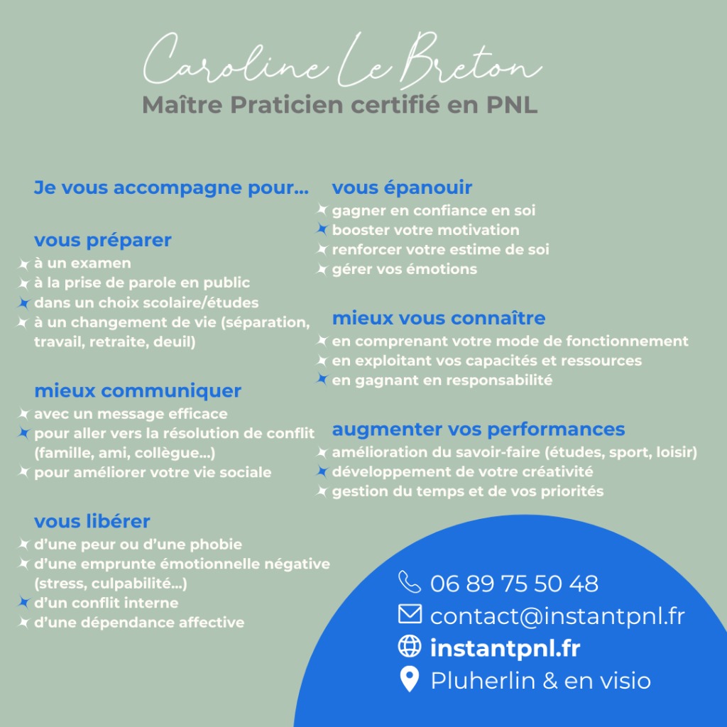 photo activite INSTANT PNL - Caroline Le Breton
