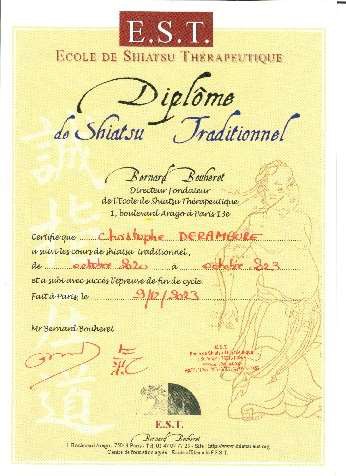 photo diplome Christophe Derambure