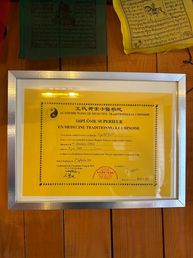 photo diplome Veronique Cabos