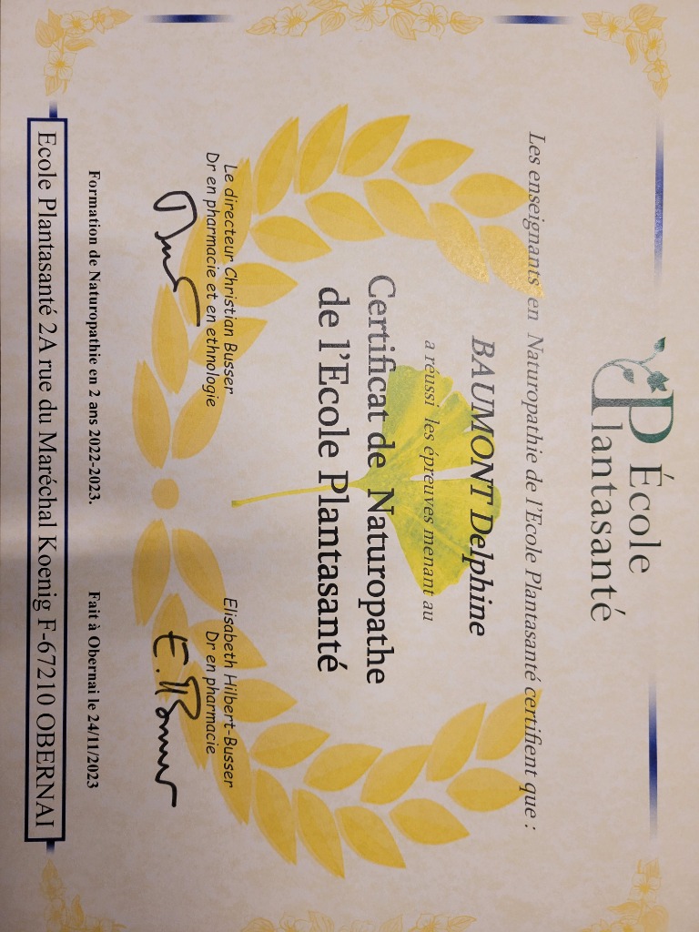 photo diplome Quintessence 