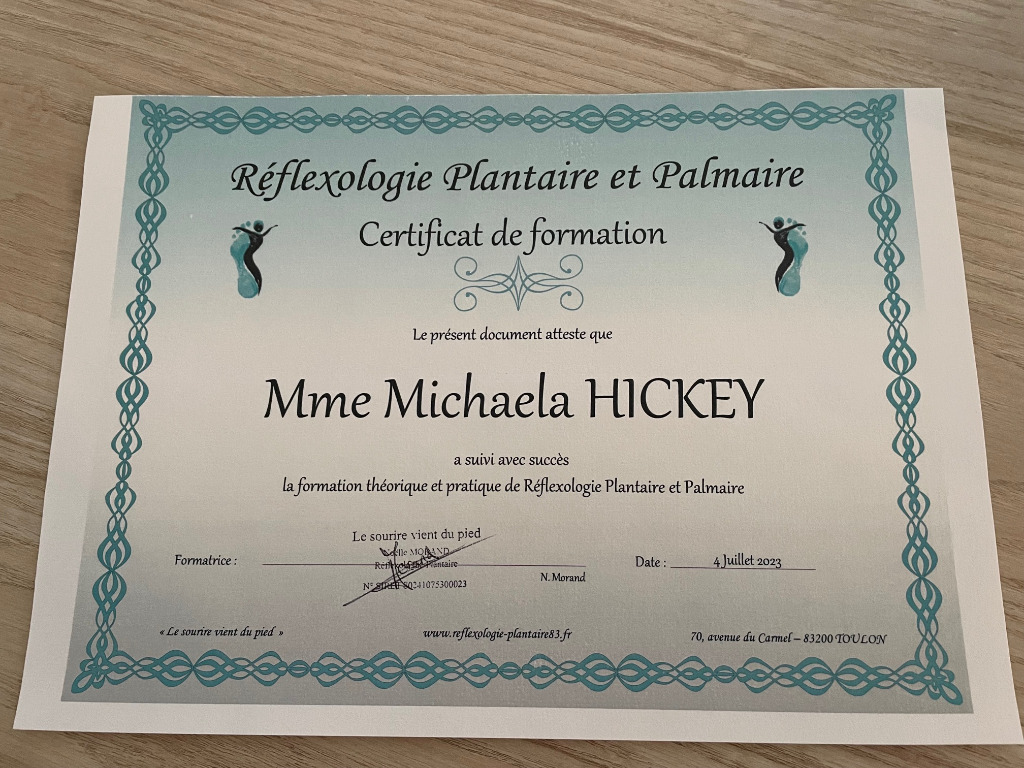 photo diplome Michaela Hickey