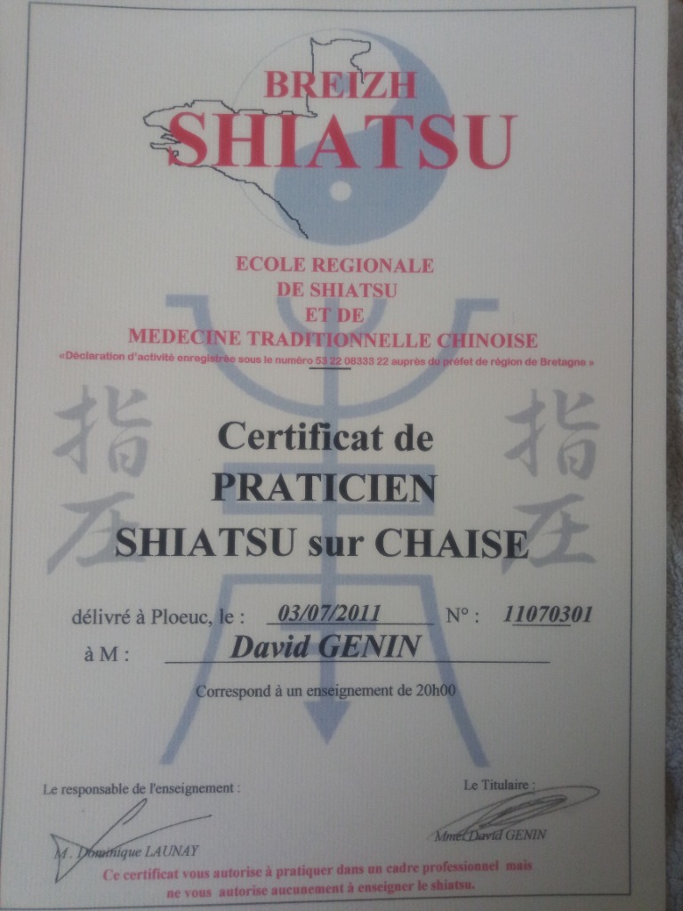photo diplome David Genin