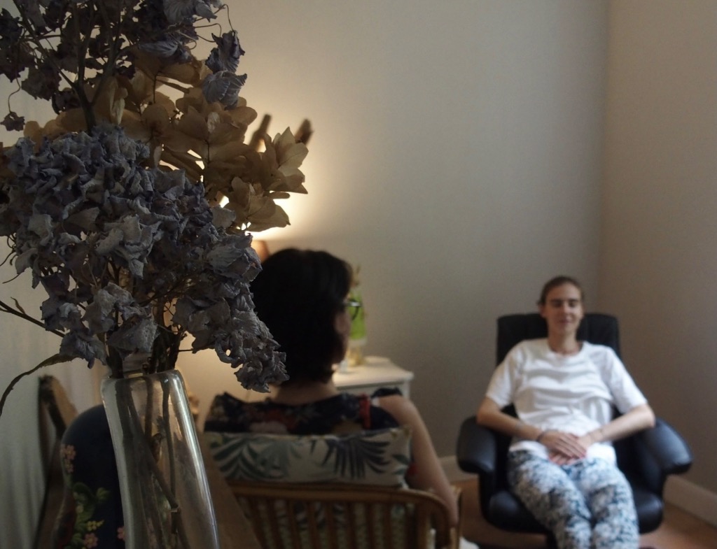 photo seance Sandrine Le Lévrier - Hypnose Orléans