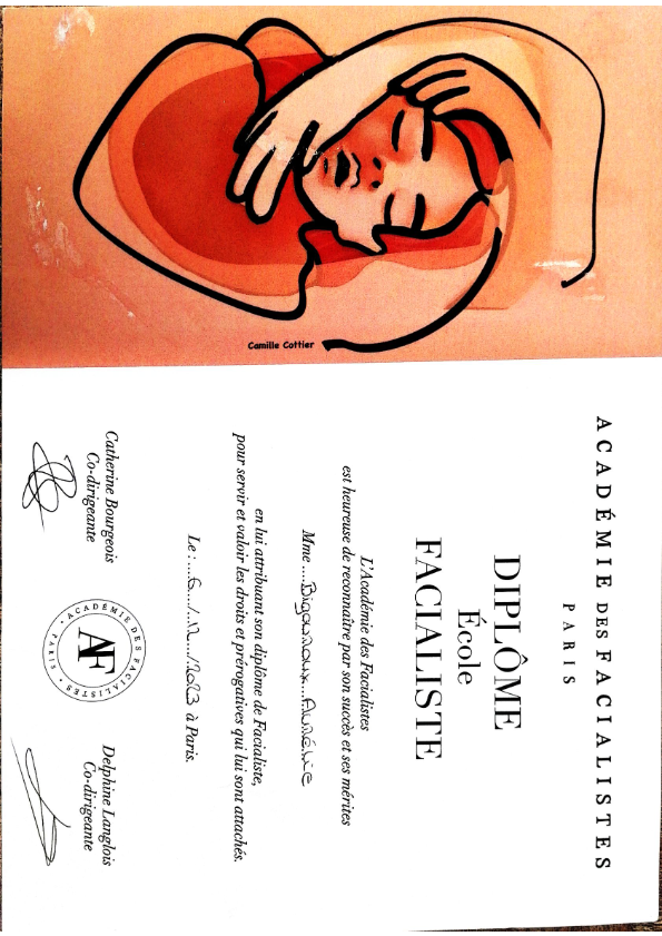 photo diplome FACEUP