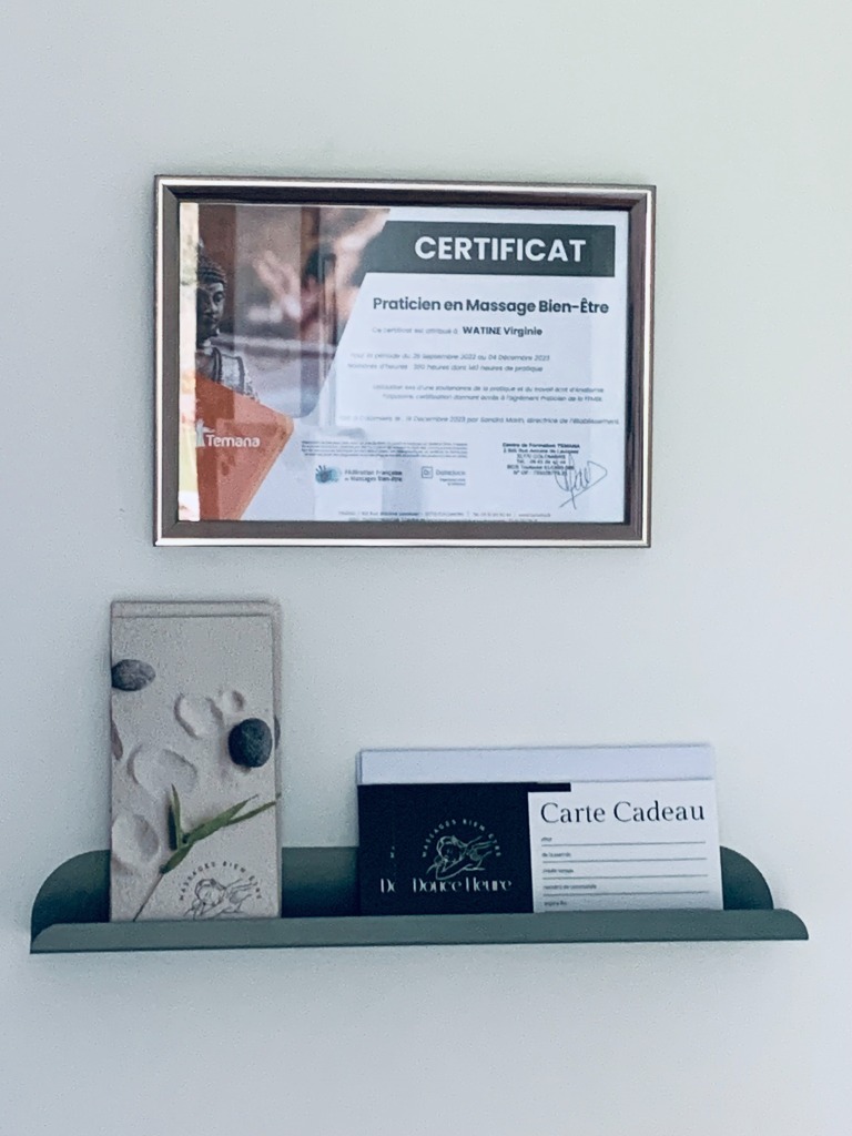 photo diplome DOUCE HEURE