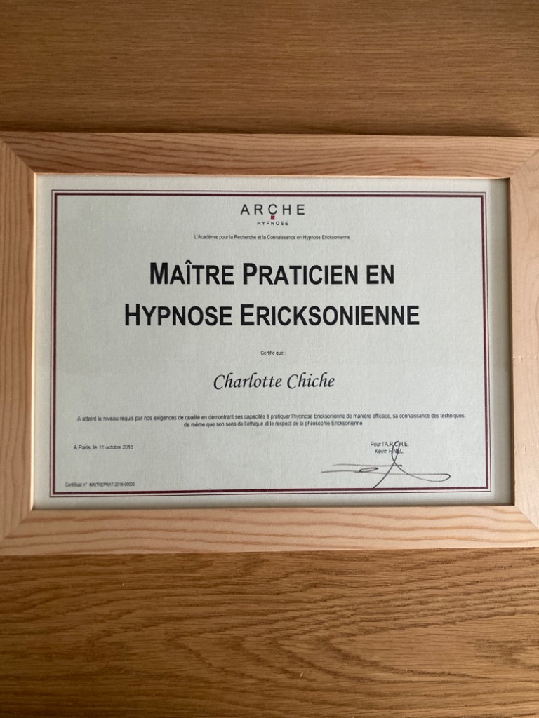 photo diplome Charlotte Duchemin-Chiche