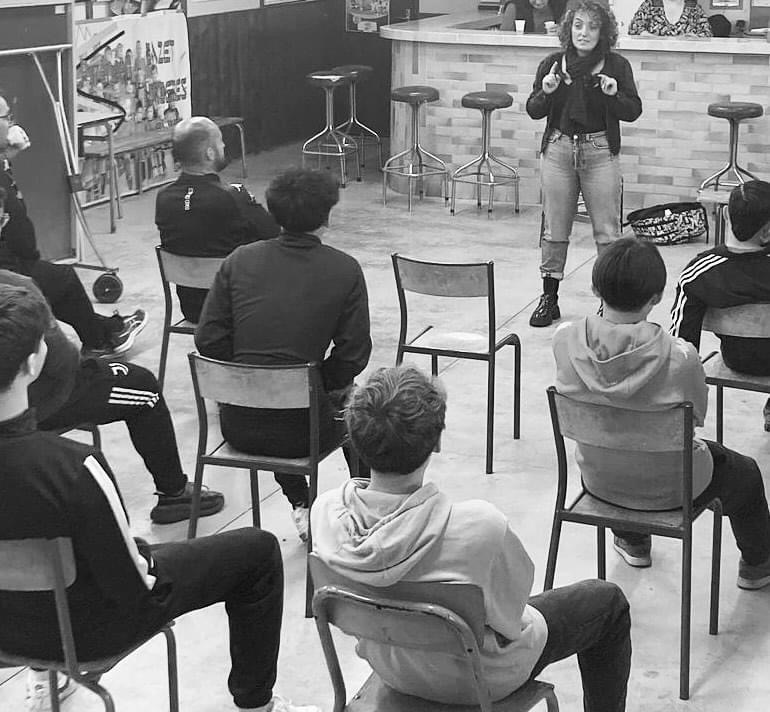 photo seance Sandra Sarraméa 