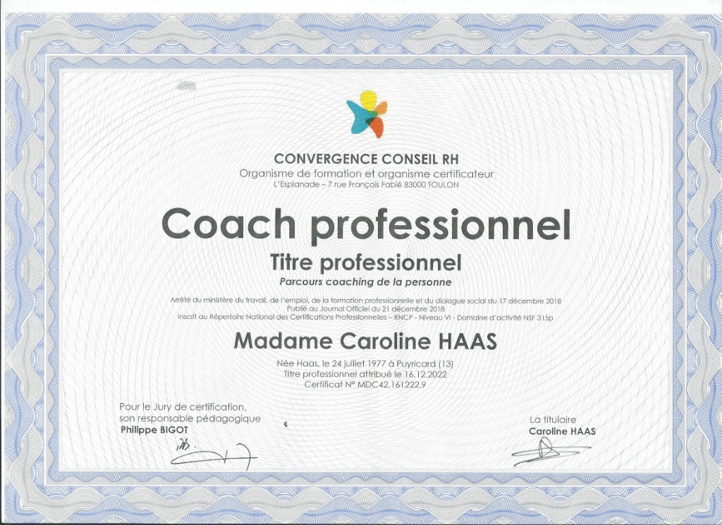 photo diplome Caroline haas