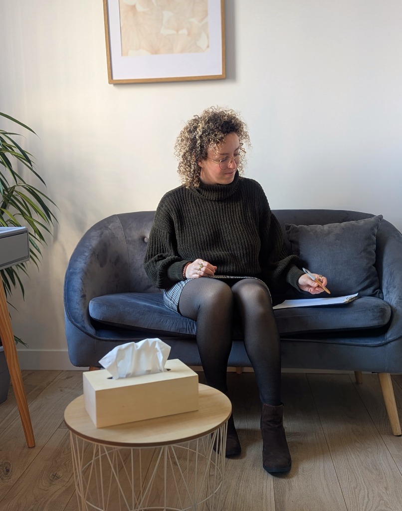 photo seance Lysiane Noirot Thérapeute