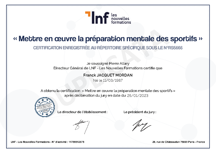 photo diplome Franck Jacquet Mordan 