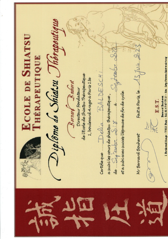 photo diplome Delia Baldeschi