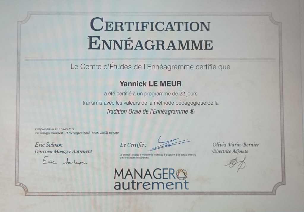 photo diplome Yannick Le Meur