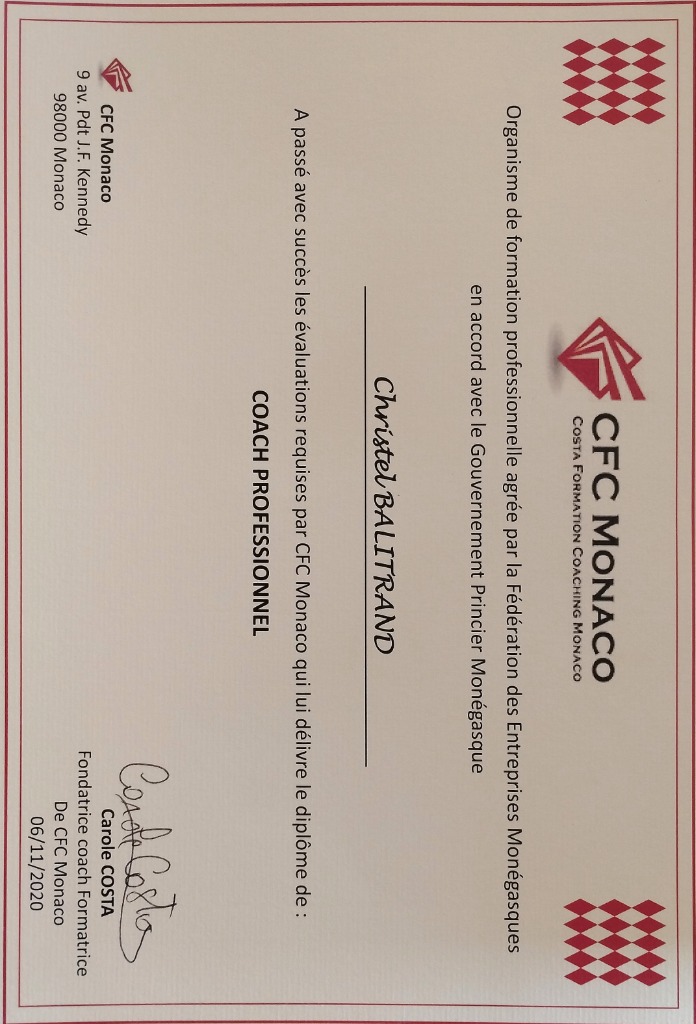 photo diplome Christel Balitrand