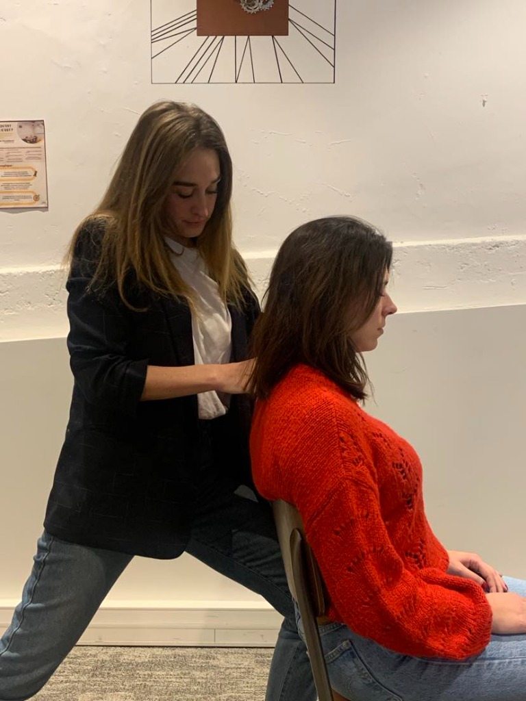 photo seance Aurélie Mianné Naturopathe