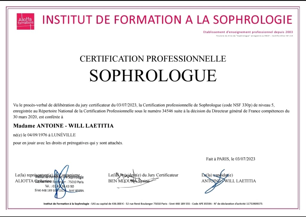 photo cabinet Laetitia Antoine-Will 